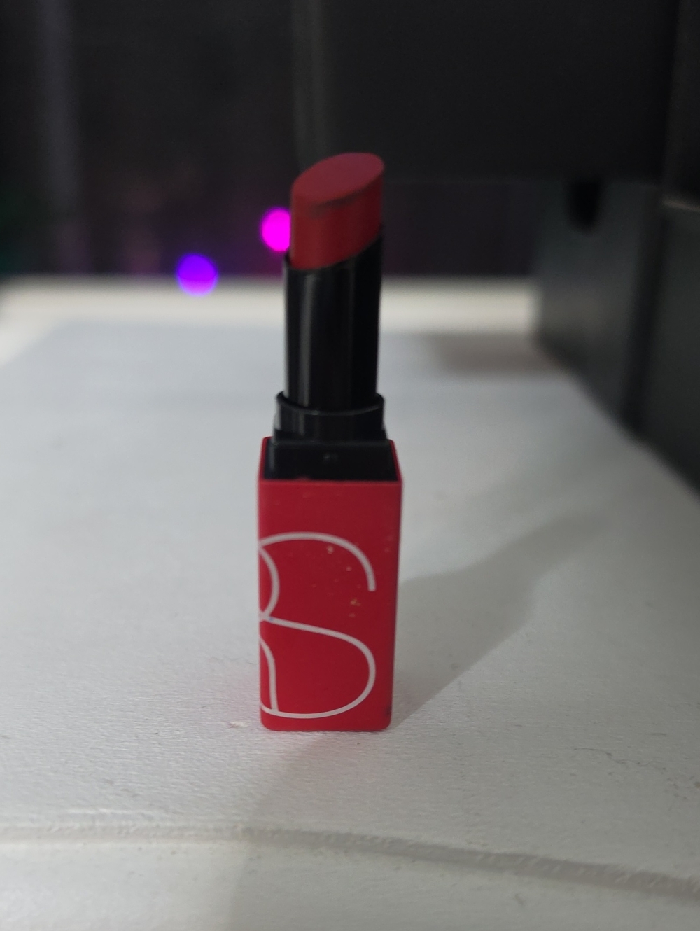 NARS Sheer Matte Lipstick — Classic Red